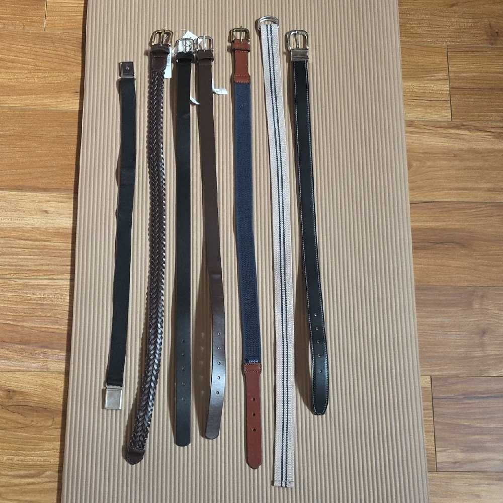 Boys Belts. Lot Sale About 30" Long